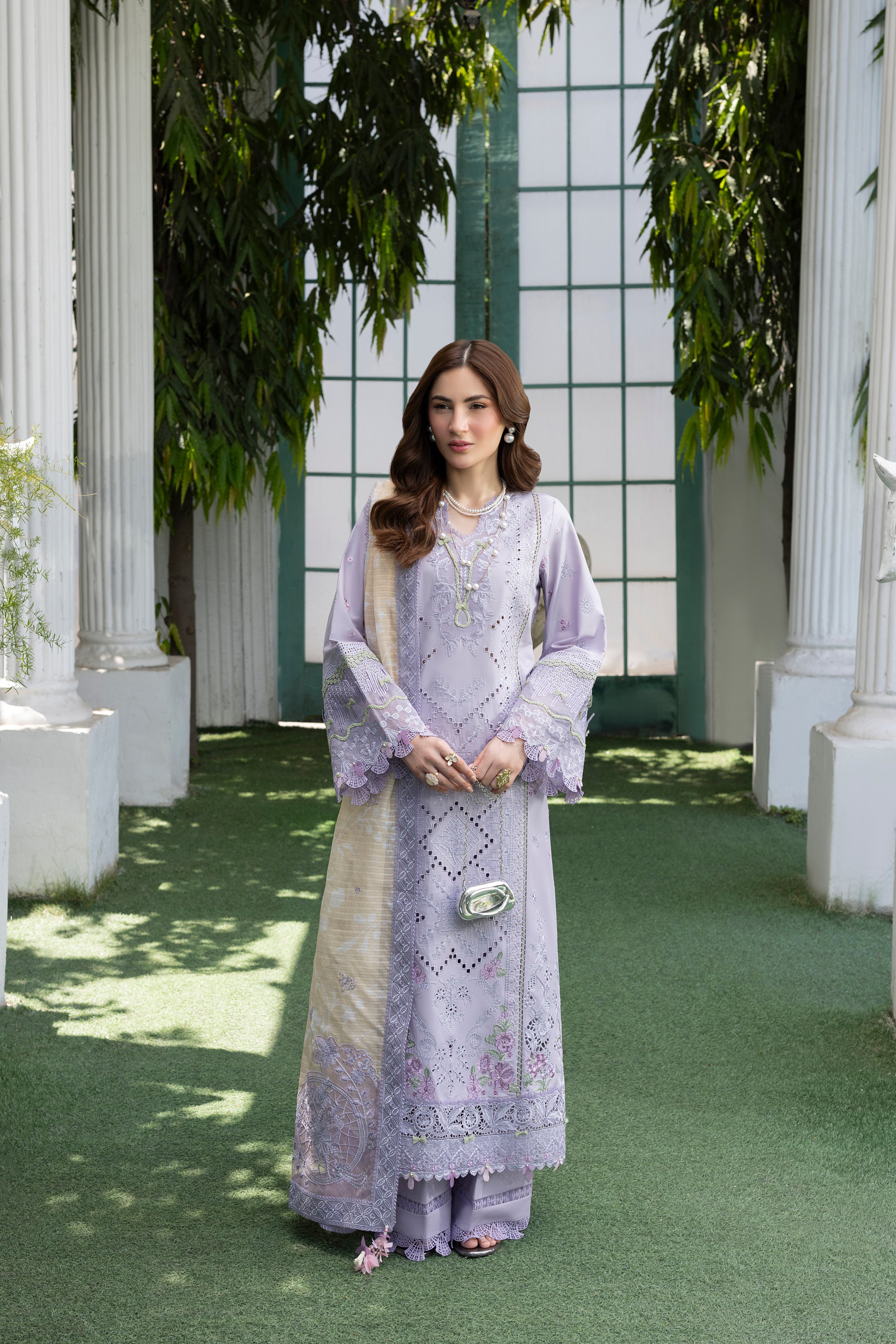 LAVENDER-LAWN EMBROIDERED-MBN-04