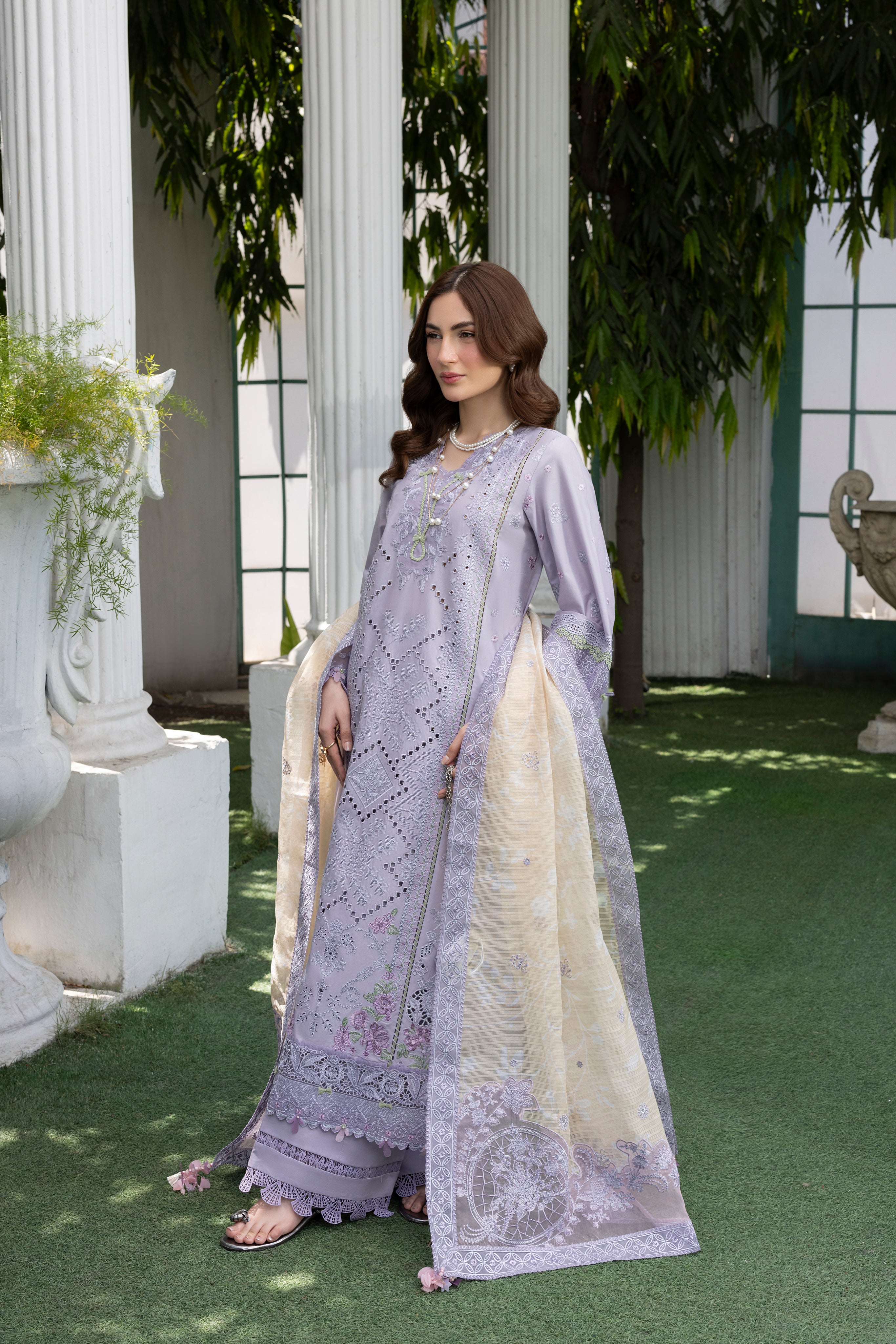 LAVENDER-LAWN EMBROIDERED-MBN-04