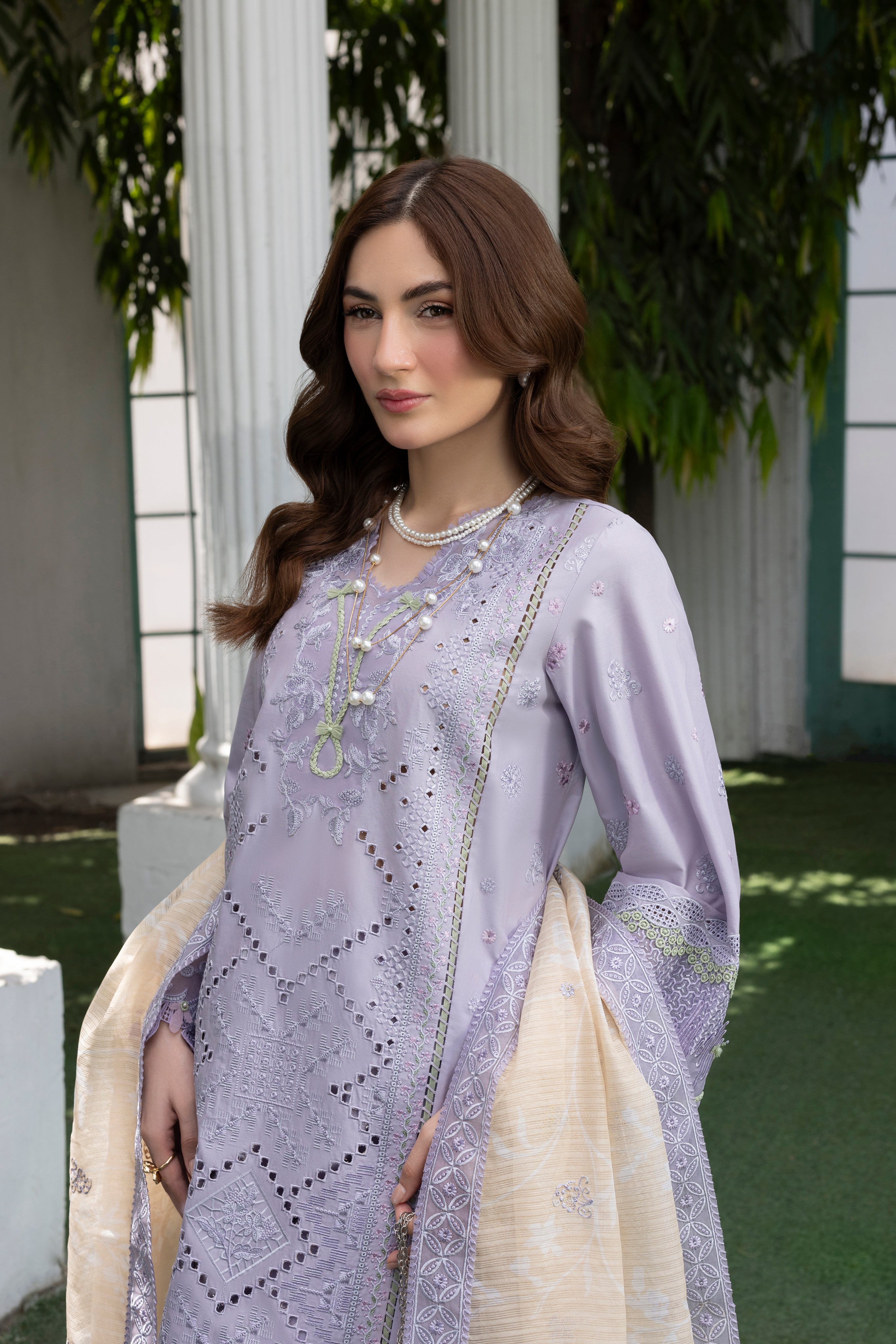 LAVENDER-LAWN EMBROIDERED-MBN-04