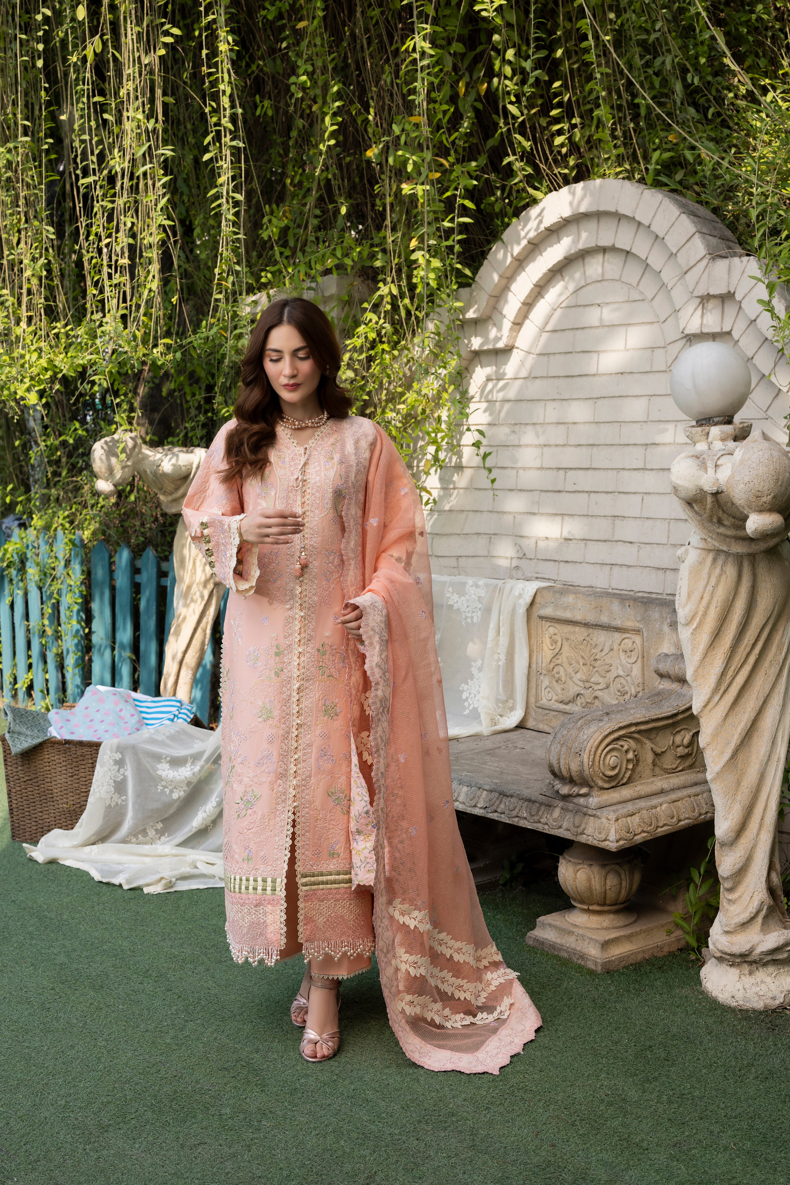 PETALS-LAWN EMBROIDERED-MBN-05