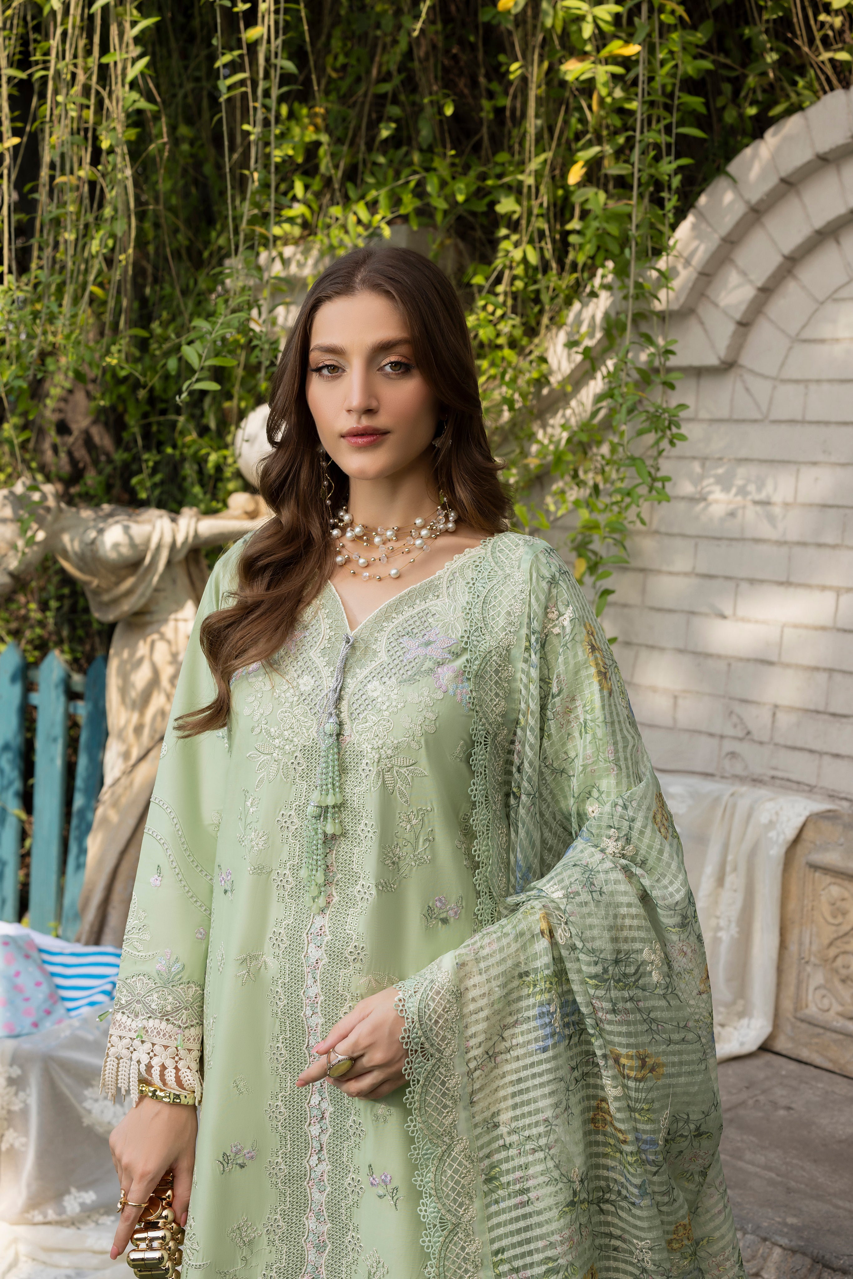 MINT BLISS-LAWN EMBROIDERED-MBN-06