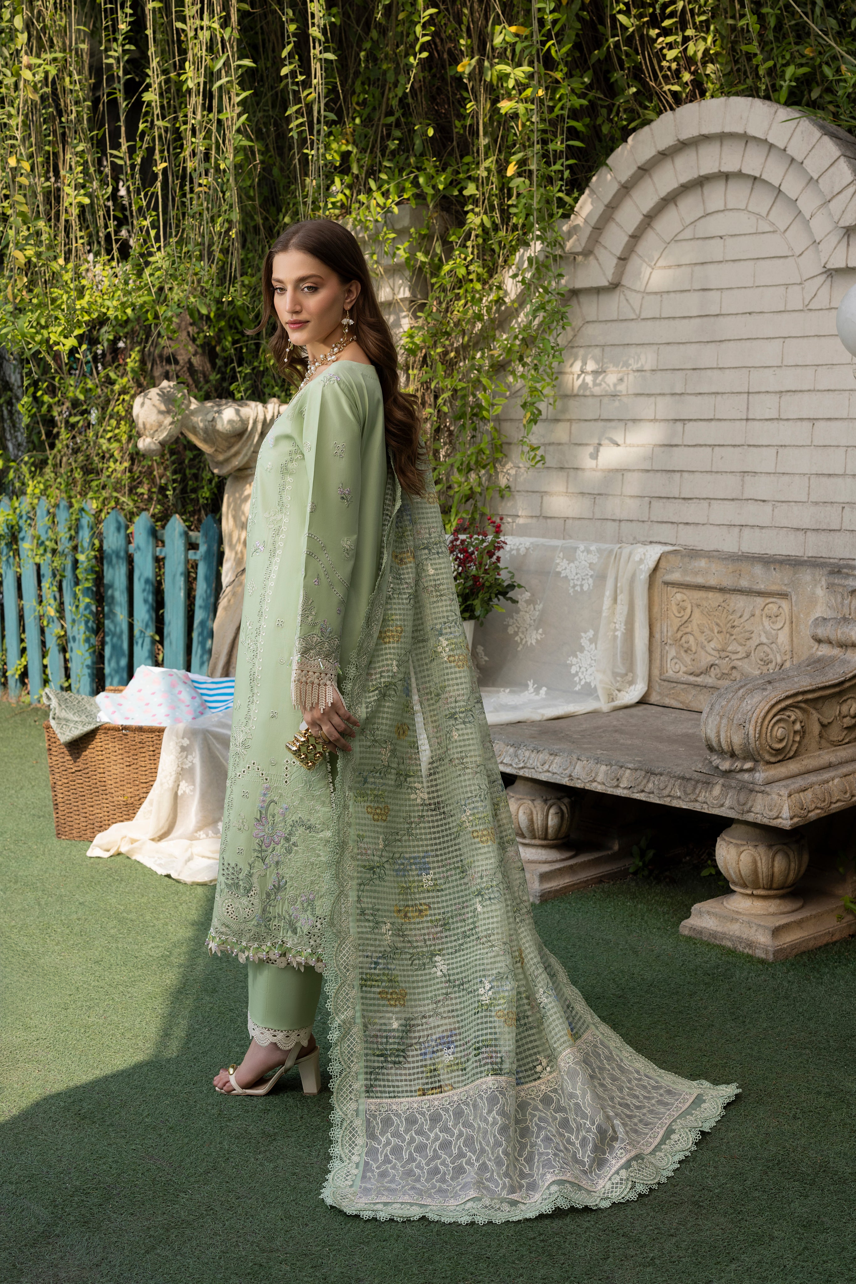 MINT BLISS-LAWN EMBROIDERED-MBN-06
