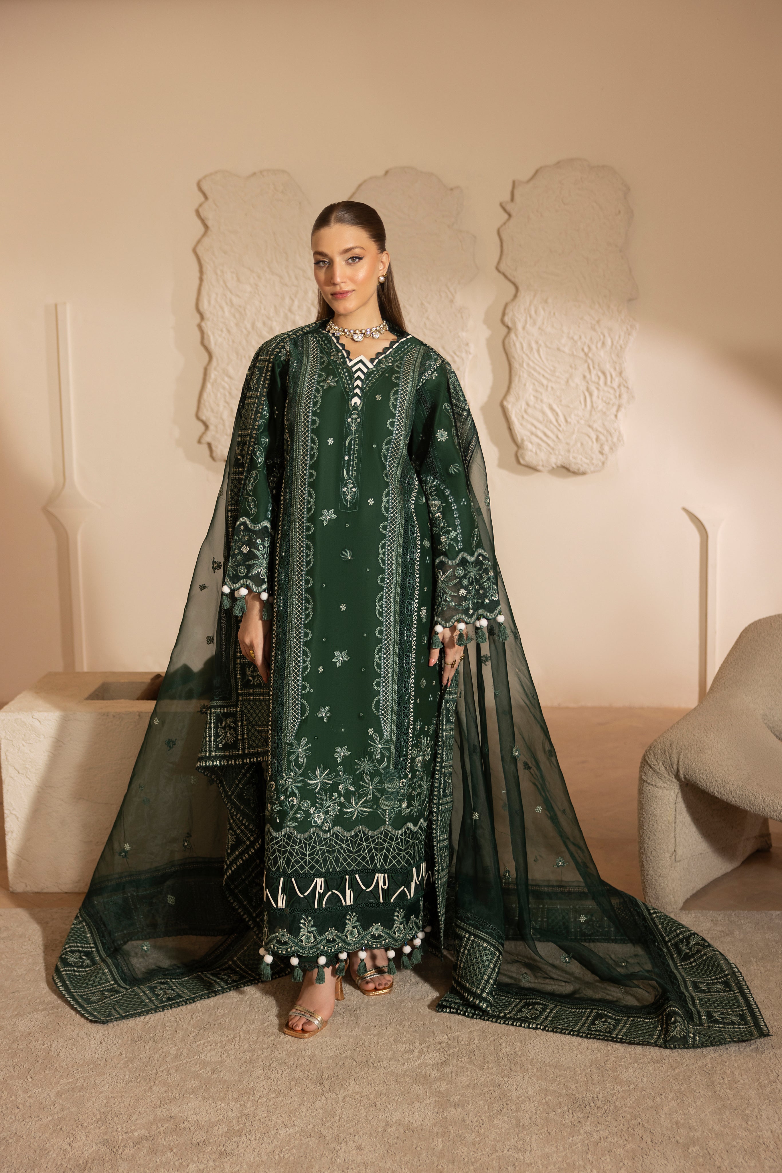 ZINIA-LAWN EMBROIDERED-MBN-07