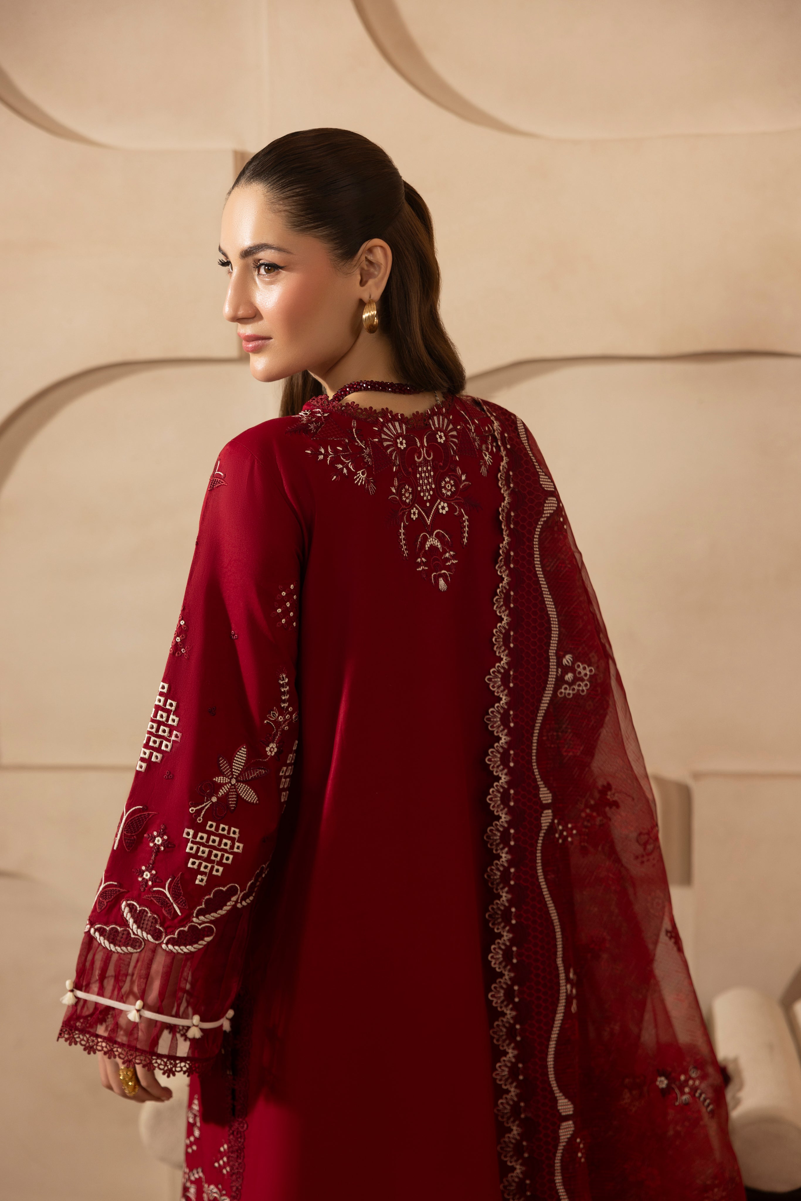 MARIGOLD-LAWN EMBROIDERED-MBN-09