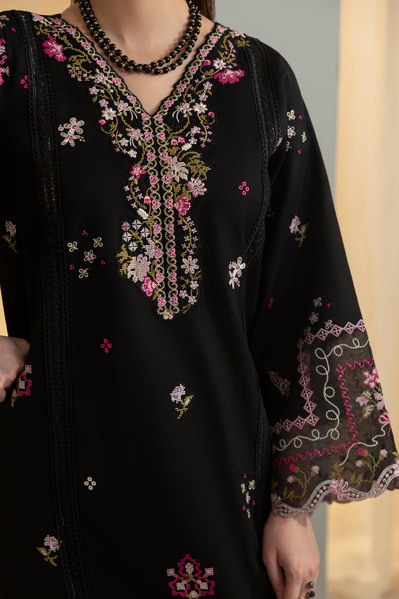 DAHLIA-CAMBRIC COTTON EMBROIDERED-
