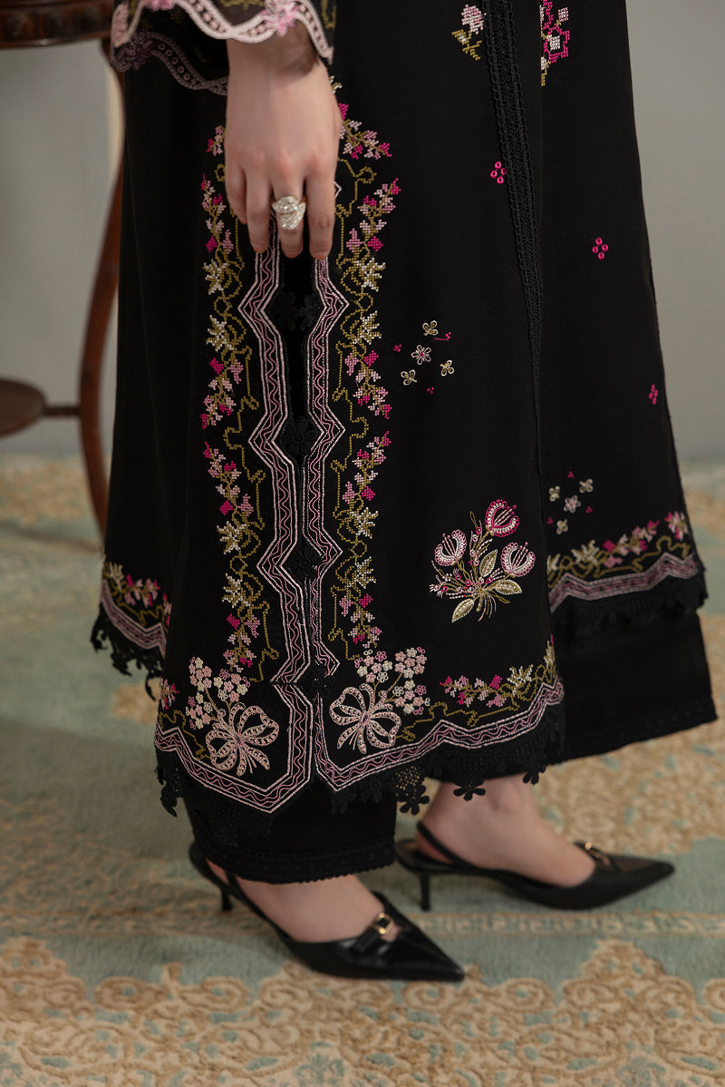 DAHLIA-CAMBRIC COTTON EMBROIDERED-