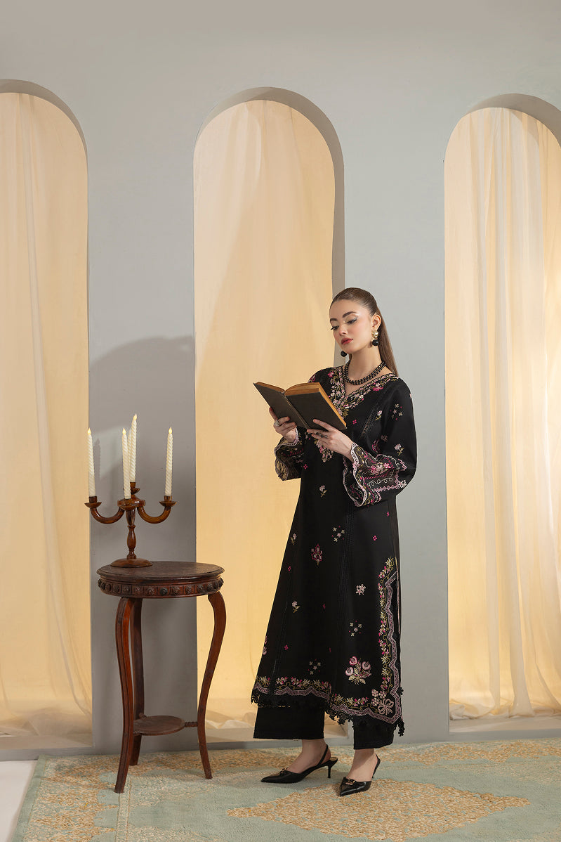 DAHLIA-CAMBRIC COTTON EMBROIDERED-