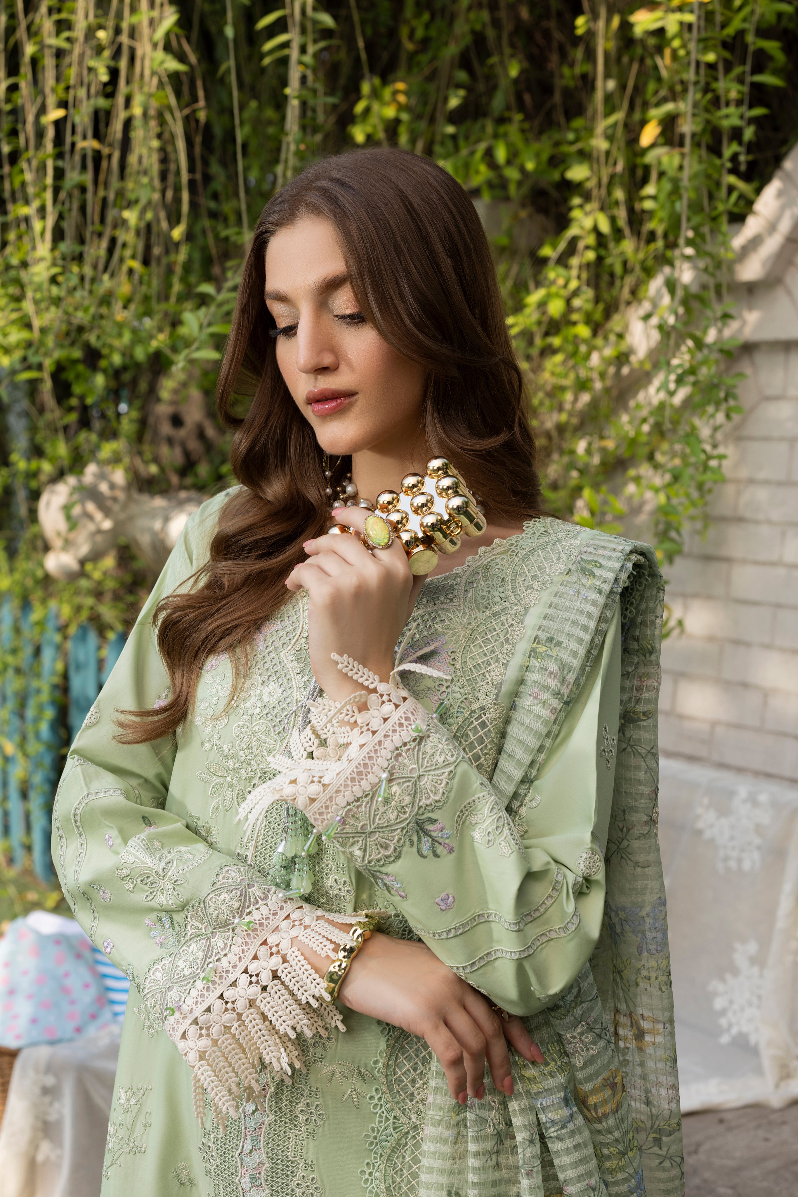 MINT BLISS-LAWN EMBROIDERED-MBN-06