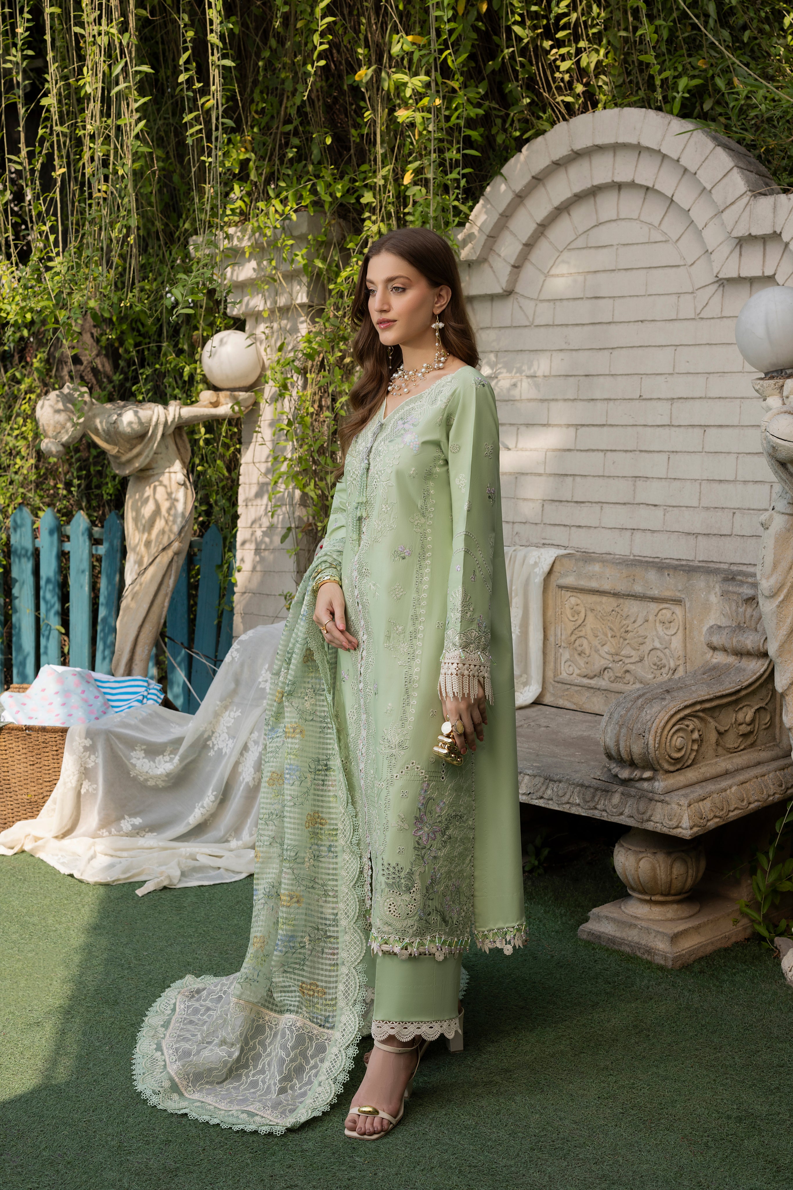 MINT BLISS-LAWN EMBROIDERED-MBN-06