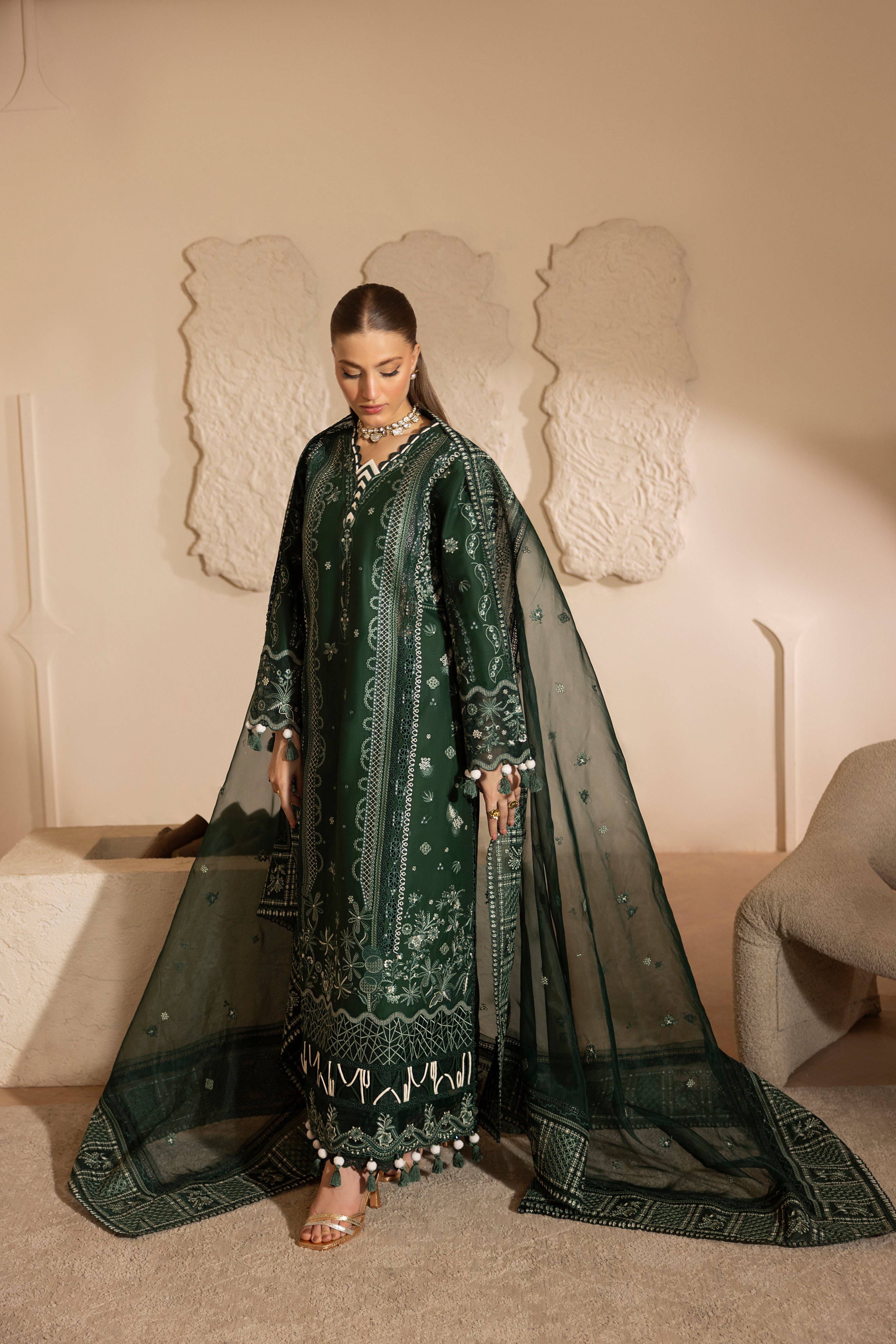 ZINIA-LAWN EMBROIDERED-MBN-07