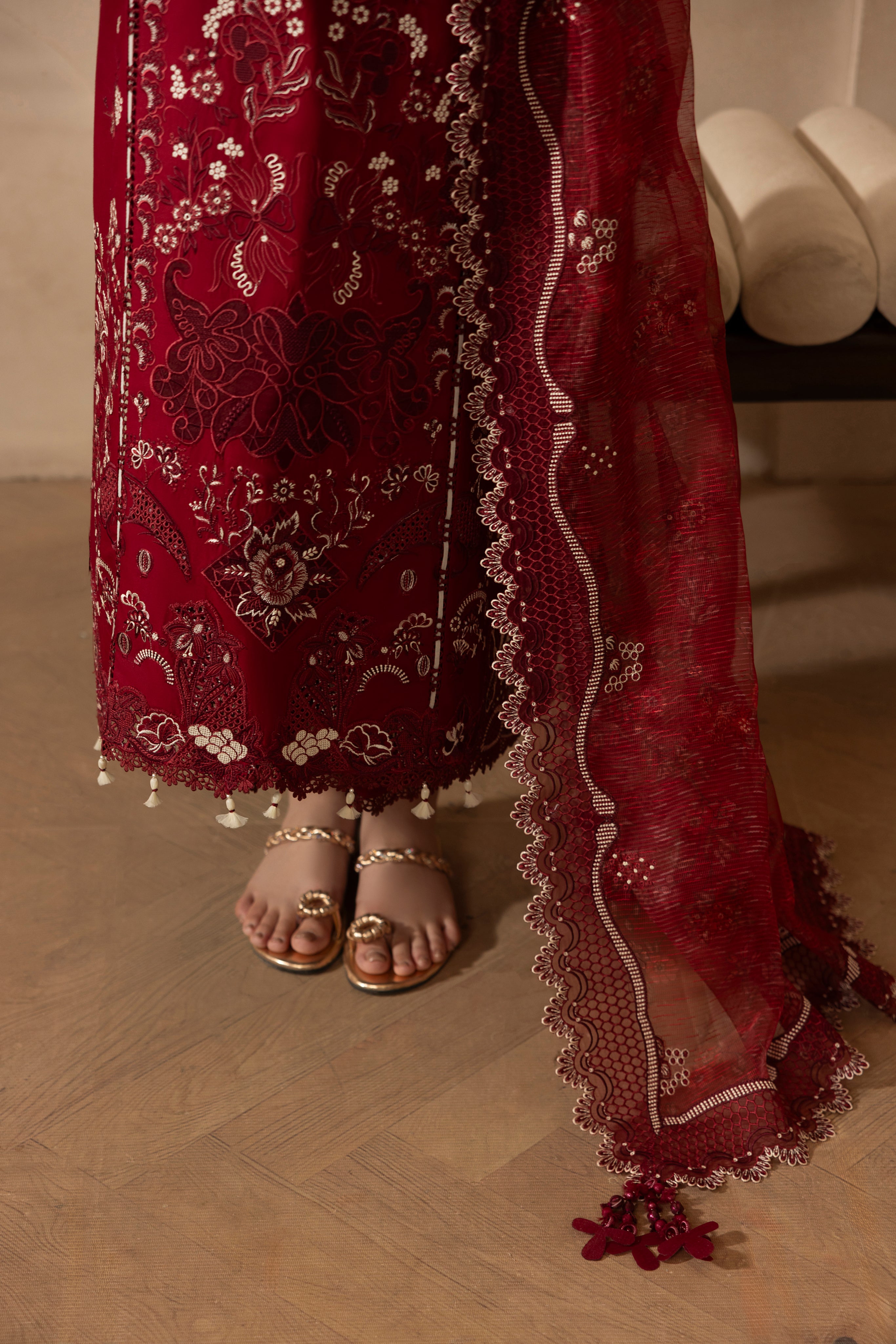 MARIGOLD-LAWN EMBROIDERED-MBN-09