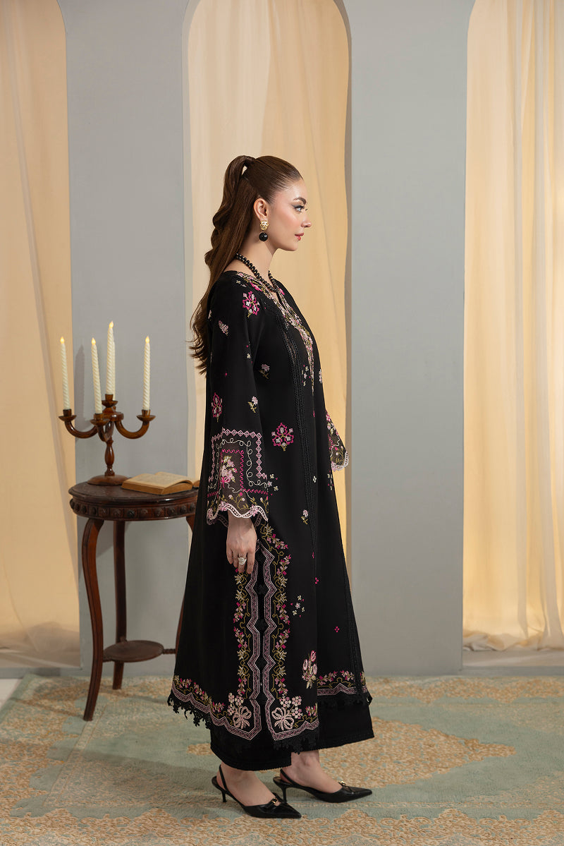 DAHLIA-CAMBRIC COTTON EMBROIDERED-