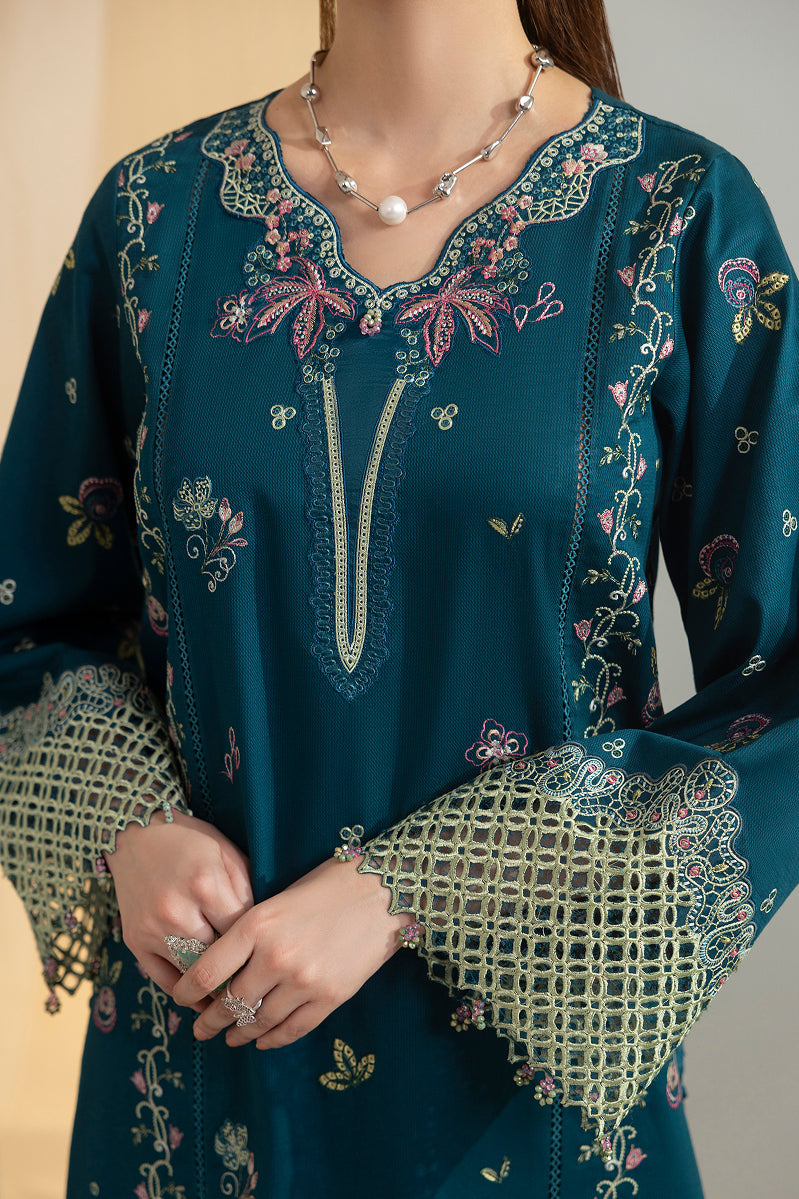 SIREN-CAMBRIC COTTON EMBROIDERED-