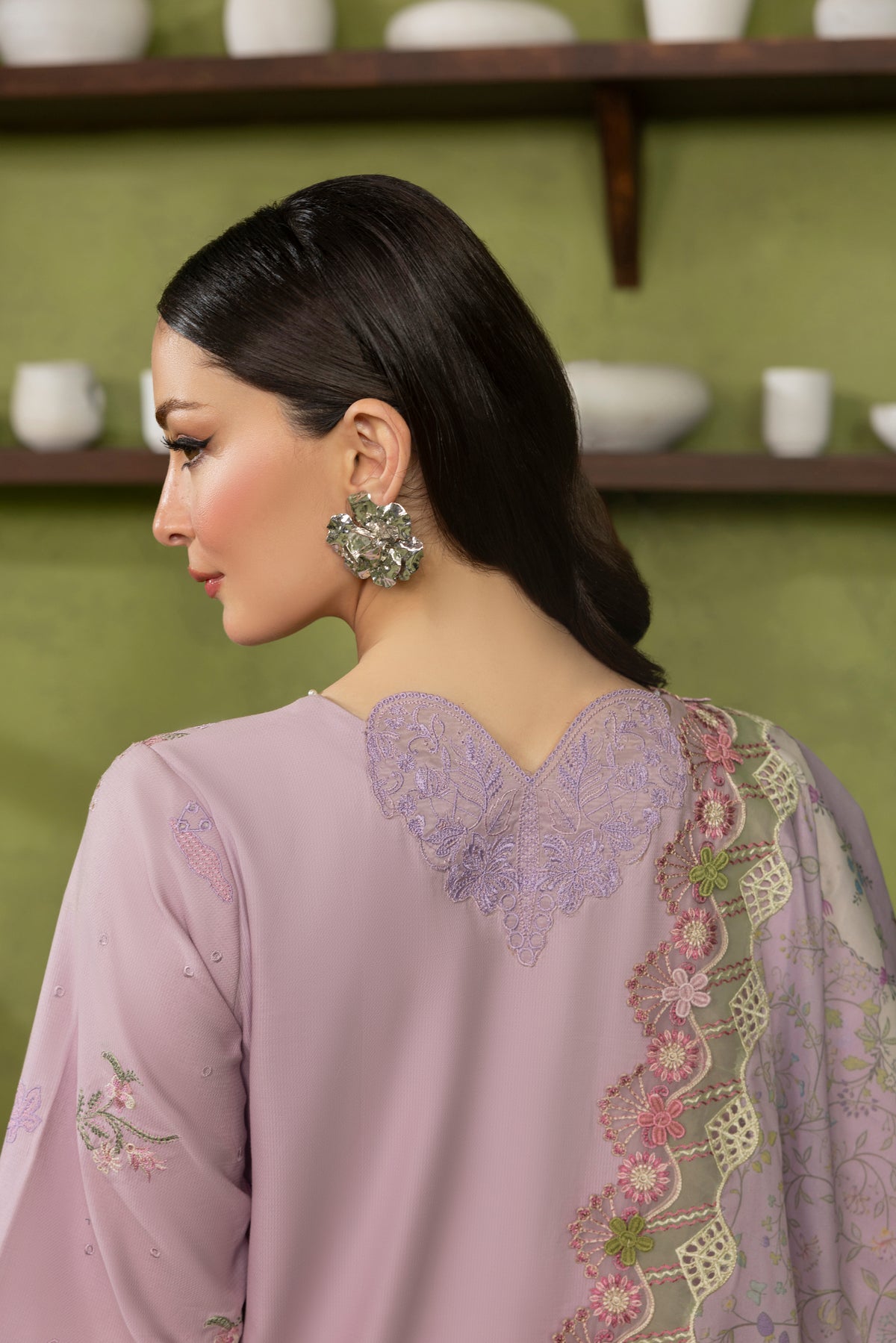 ORCHID -CAMBRIC COTTON EMBROIDERED-10021