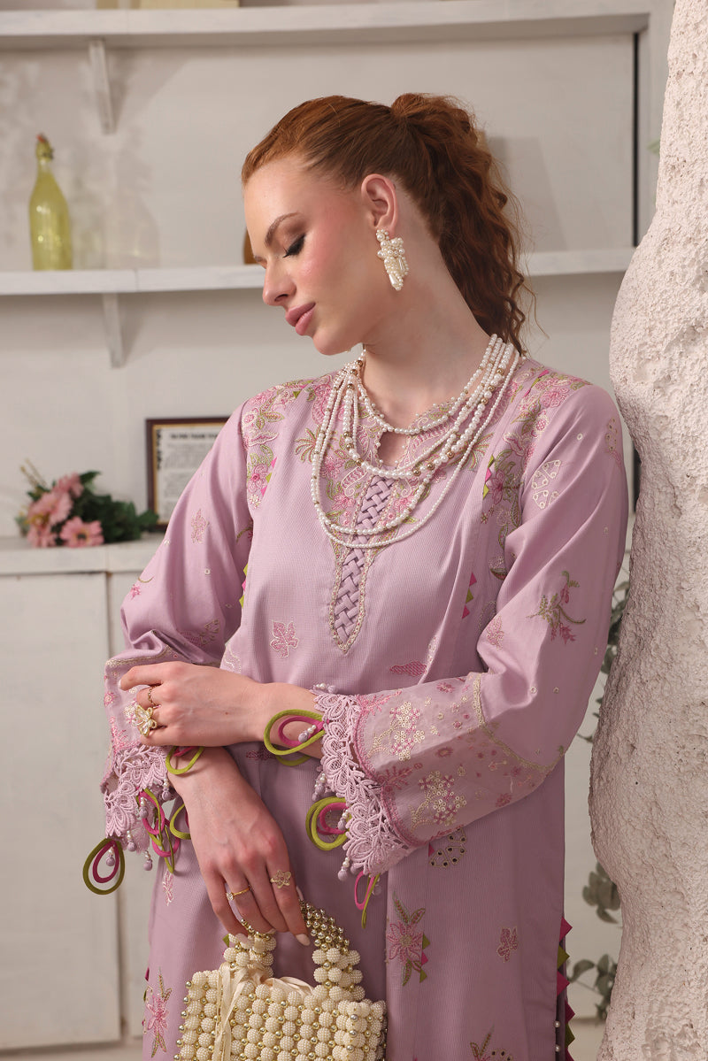 LILIUM-CAMBRIC COTTON EMBROIDERED-