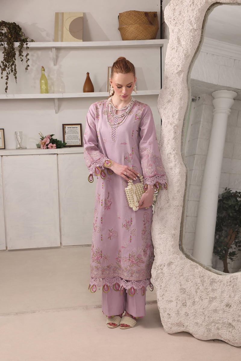 LILIUM-CAMBRIC COTTON EMBROIDERED-
